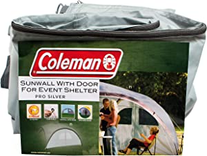 Coleman Sunwall XL, side wall with door for Event Shelter Pro XL 4.5m, side panel (silver)  
