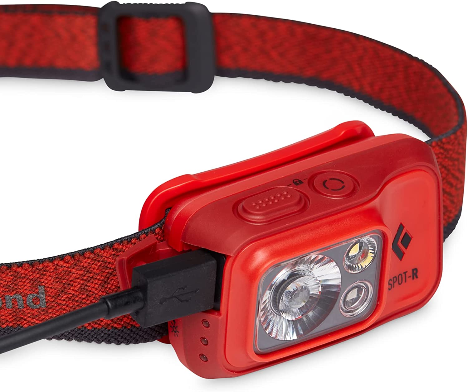 Black Diamond Storm 450 headlamp, LED light (olive green) kabatas lukturis