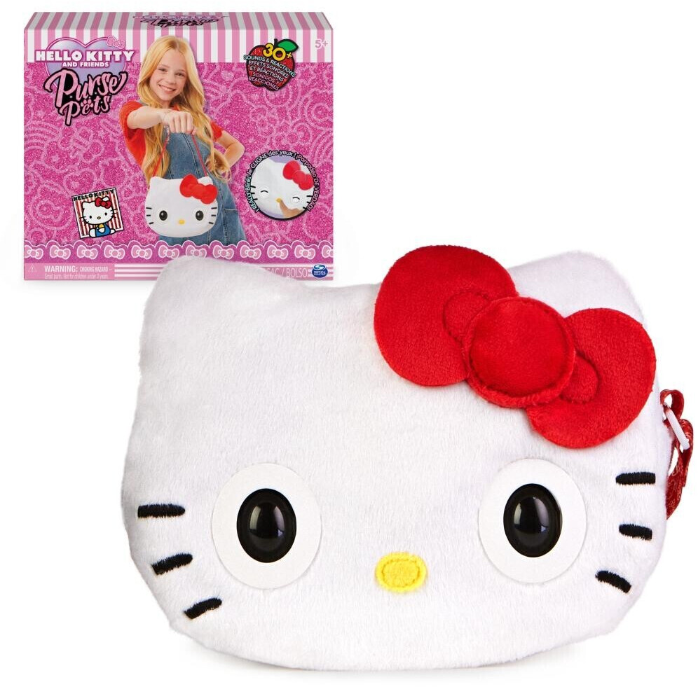 Spin Master Purse Pets - Hello Kitty, bag (white/red) 6065146 (0778988434529)