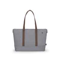 Notebook bag for 13-14,1 inches Shopper Eco Motion light grey portatīvo datoru soma, apvalks