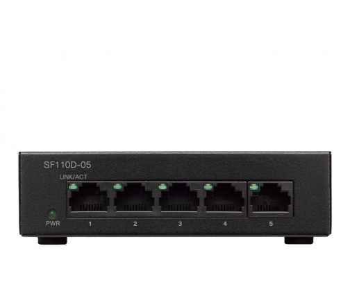 Cisco SF110D-05 5-Port 10/100 Desktop Switch komutators