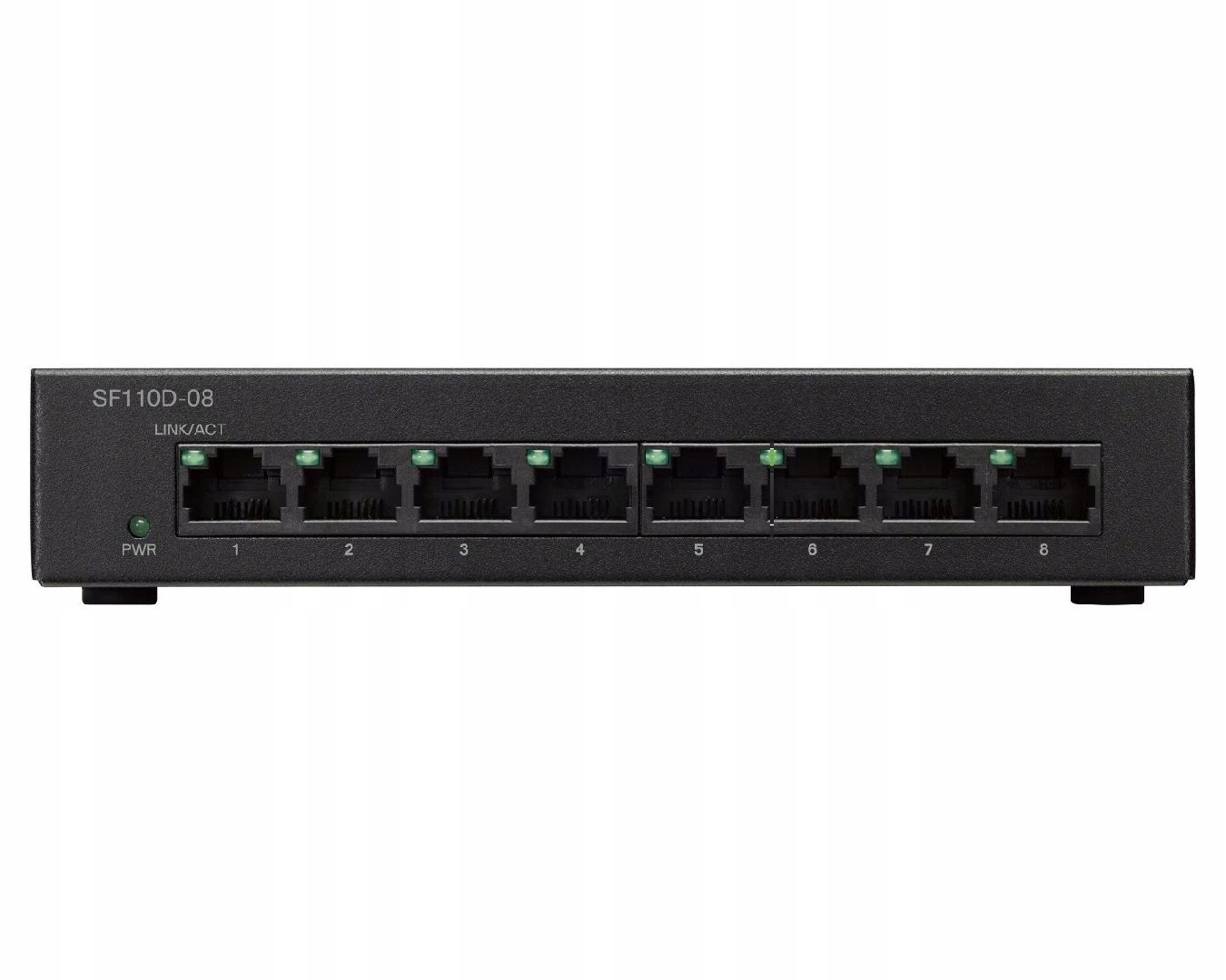 Cisco SF110D-08 8-Port 10/100 Desktop Switch komutators