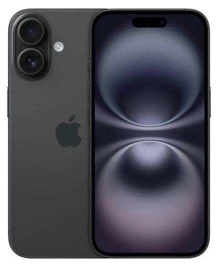 MOBILE PHONE IPHONE 16 PLUS/256GB BLACK MXWN3 APPLE Mobilais Telefons