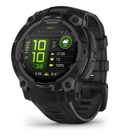 SMARTWATCH INSTINCT 3 AMOLED/BLACK/BLK 010-02936-00 GARMIN 010-02936-00 (753759339487) Viedais pulkstenis, smartwatch