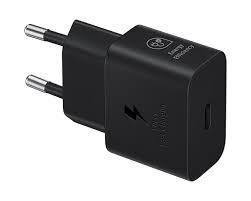 SAMSUNG Charger 25W without cable black iekārtas lādētājs