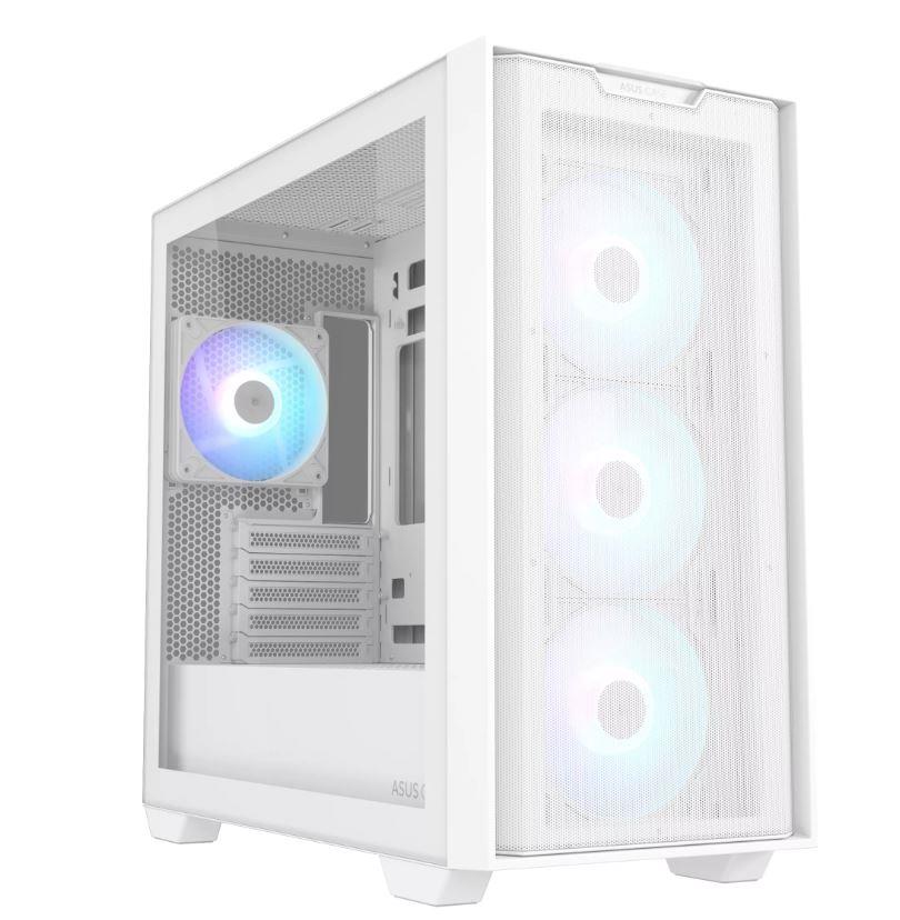 Case|ASUS|A21 PLUS|MidiTower|Case product features Transparent panel|Not included|MicroATX|MiniITX|Colour White|A21PLUSTGARGBWHITE A21 PLUS  Datora korpuss