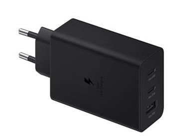 SAMSUNG 65W Power Adapter Trio Black iekārtas lādētājs