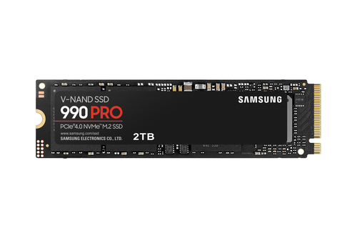 Samsung 990 PRO 2000 GB, SSD form factor M.2 2280, SSD interface PCIe Gen4x4 (Test 20-40h) SSD disks