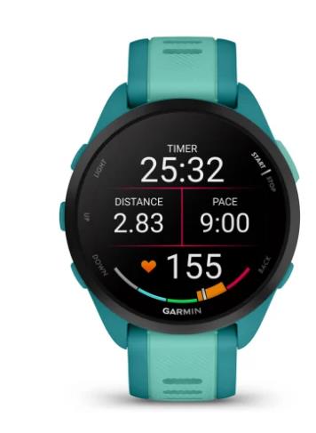 SMARTWATCH FORERUNNER 165/AQUA 010-02863-32 GARMIN 010-02863-32 (753759326630) Viedais pulkstenis, smartwatch