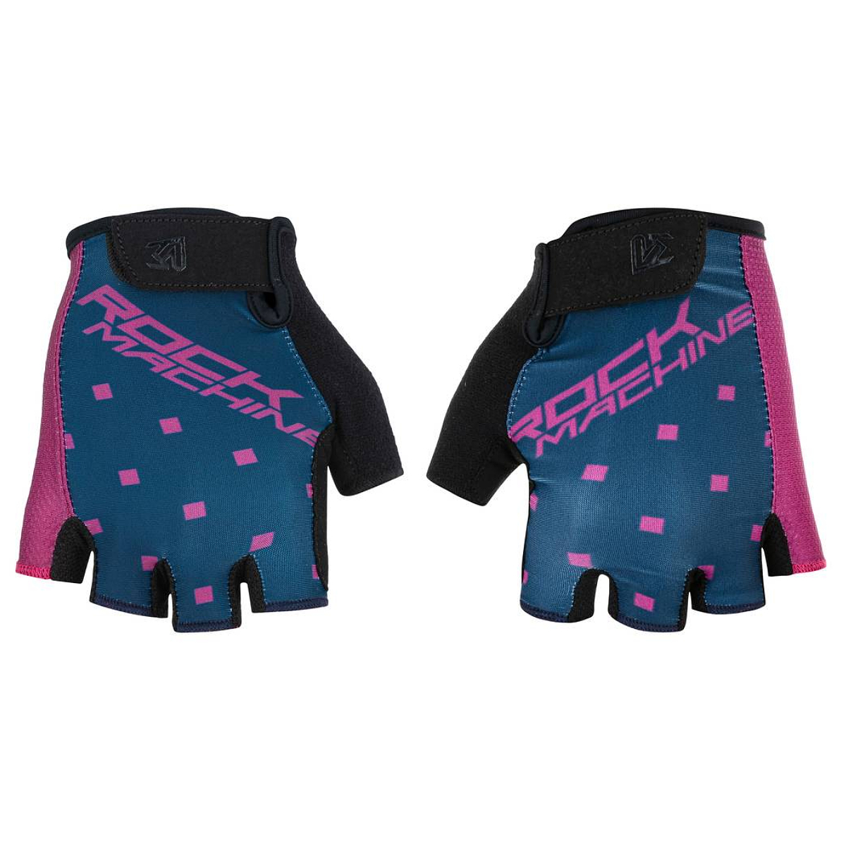 Velo cimdi Rock Machine Race SF, violeta/zila, L RF111029 (8592842807333)