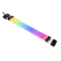 Lian Li Strimer Plus V2 8-Pin RGB VGA-Kabel Ziemassvētku lampiņas