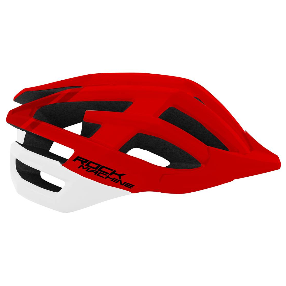 Ķivere Rock Machine MTB Race Red/White S/M (54-58 cm) RF050407 (8592842821513)