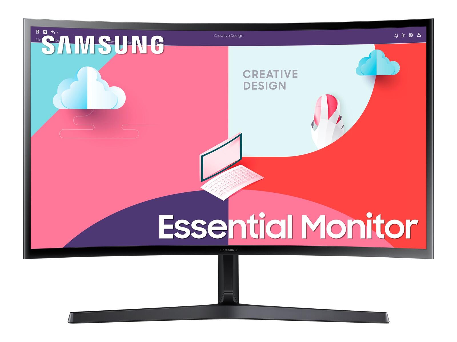 Samsung S24C366EAU 61 cm (24") 1920 x 1080 pixels Full HD LED Black 8806094769289 monitors