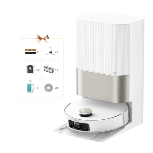 Dreame Robot Vacuum X50 Ultra Complete White robots putekļsūcējs