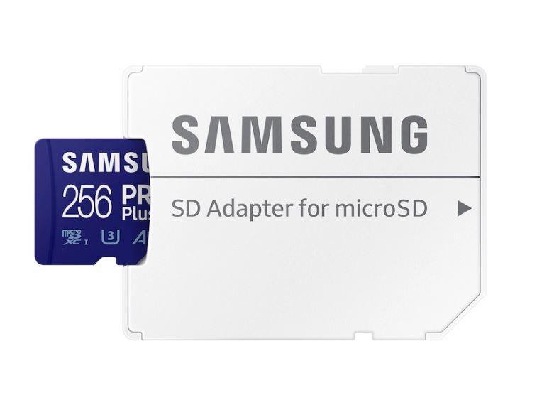 Samsung SDXC PRO Plus (2023)(CL10) SD MicroSD Card 256GB atmiņas karte