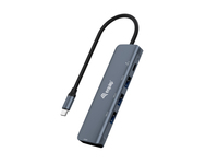 Equip Dock USB-C->HDMI,3xUSB3.0,100WPD       4K30Hz 0.25m gr dock stacijas HDD adapteri