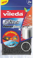 Sponge Vileda Glitzi Power Inox 2 pc(s) Izlietne