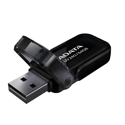 UV240 64GB USB2.0 Black USB Flash atmiņa