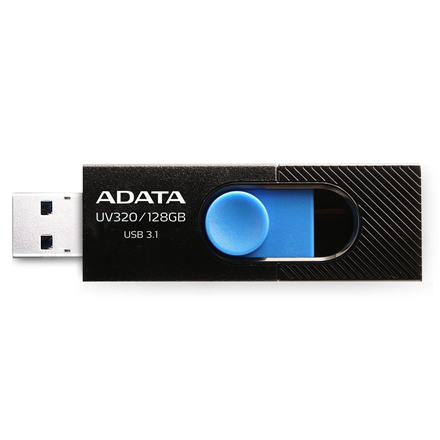 ADATA UV320 128GB USB3.1 Black USB Flash atmiņa