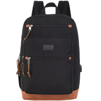 CANYON BPS-5, Laptop backpack for 15.6 inch450MMx310MM x 160MMExterior materials: 90% Polyester+10%PUInner materials:100% Polyester portatīvo datoru soma, apvalks