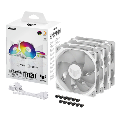 ASUS TUF GAMING TR120 FAN ARGB WHITE ventilators