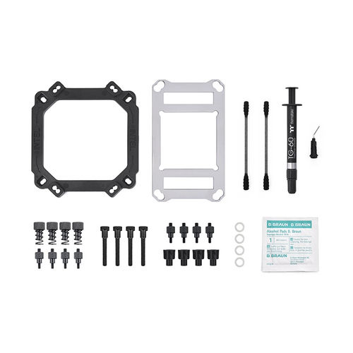 Thermaltake Pacific W8 CPU Waterblock, CPU cooler ūdens dzesēšanas sistēmas piederumi