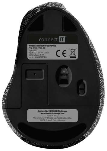 Mysz Connect IT FOR HEALTH Doodle (CMO-2705-DD) Datora pele