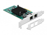 DELOCK PCI Express x4 Karte 2 x RJ45 Gigabit LAN i82576 karte