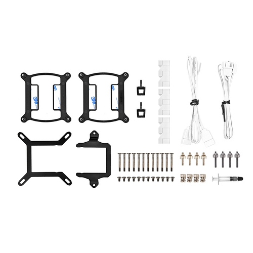 WAK Thermaltake TH420 "Snow"  ARGB Sync / All-in-One LCS retail ūdens dzesēšanas sistēmas piederumi
