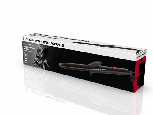 Rowenta KARL LAGERFELD 25mm Curling Iron CF321L (Black) masāžas ierīce