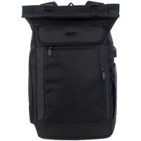 CANYON RT-7, Laptop backpack for 17.3 inch, Product spec/size(mm): 470MM(+200MM) x300MM x 130MM, Black, EXTERIOR materials:100% Polyester, I portatīvo datoru soma, apvalks