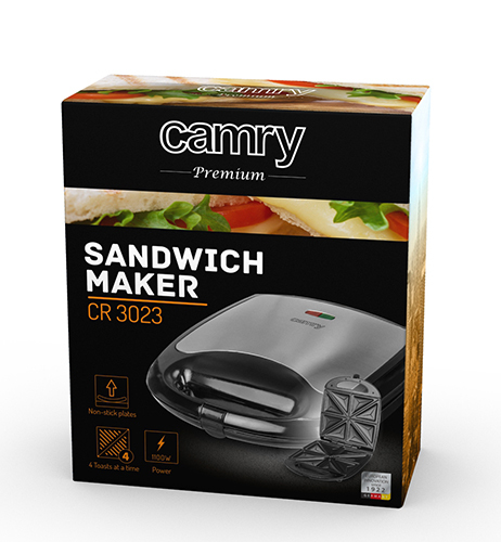 Sandwich maker Camry CR 3023 vafeļu panna