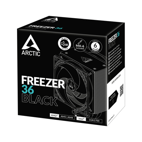 CPC Arctic Freezer 36 Black aksesuārs datorkorpusiem