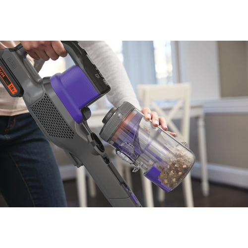 BLACK+DECKER BHFEV182CP - domestic hoover, upright 18 V Putekļu sūcējs