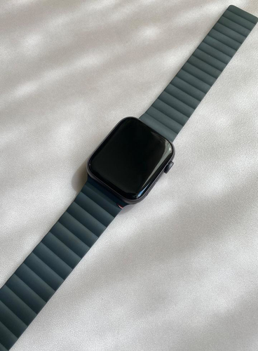 Decoded Silicon Magnet Traction Strap LITE 38/40/41mm Charcoal Viedais pulkstenis, smartwatch