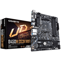 Gigabyte B450M DS3H WIFI - 1.0 - motherboard - micro ATX - Socket AM4 - AMD B450 pamatplate, mātesplate