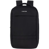 CANYON BPL-5, Laptop backpack for 15.6 inch, Product spec/size(mm): 440MM x300MM x 170MM, Black, EXTERIOR materials:100% Polyester, Inner ma portatīvo datoru soma, apvalks