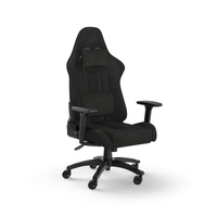 Gaming Chair TC100 Relaxed Leatherette Black datorkrēsls, spēļukrēsls