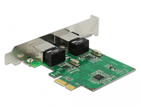 DELOCK PCI Express Karte > 2 x Gigabit LAN karte