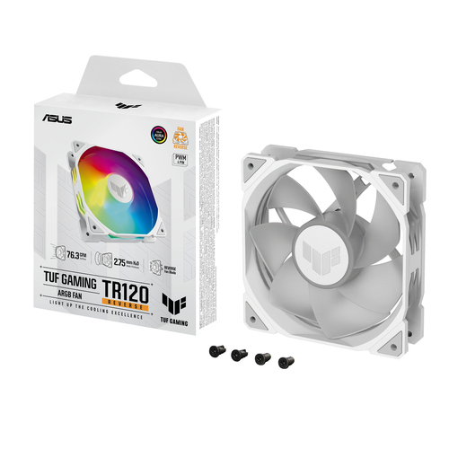 ASUS TUF GAMING TR120 FAN ARGB REVERSE W ventilators