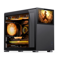 Jonsbo D31 Screen Micro-ATX Gehause, Tempered Glass - schwarz Datora korpuss