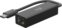 LOGI USB-C-to-Ethernet Adapter - GRAPH biroja tehnikas aksesuāri