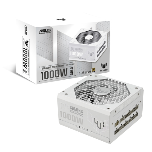 Asus Netzteil TUF Gaming 1000W Gold White Edition Netzteil Barošanas bloks, PSU