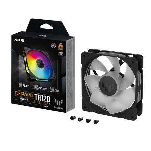 ASUS TUF GAMING TR120 FAN ARGB REVERSE B ventilators