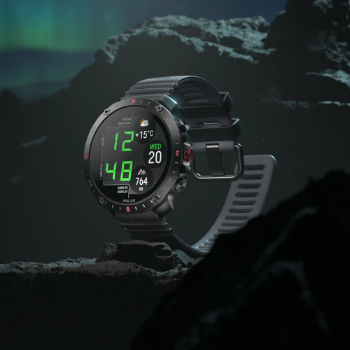 Polar Grit X2 Pro S/L, night black 725882065120 Viedais pulkstenis, smartwatch