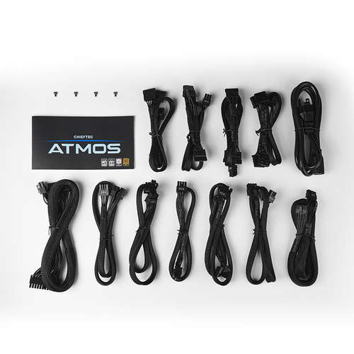 CHIEFTEC ATMOS 850W 80PLUS GOLD PCIe PSU Barošanas bloks, PSU