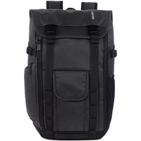 CANYON BPA-5, Laptop backpack for 15.6 inch, Product spec/size(mm):445MM x305MM x 130MM, Black, EXTERIOR materials:100% Polyester, Inner mat portatīvo datoru soma, apvalks