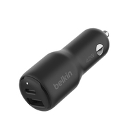 Belkin BOOST Charge 42W Dual Car Charger PD/PPS Tech. CCB005btBK