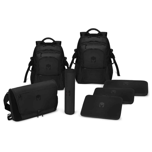 Dicota CATURIX FORZA eco Backpack 15.6" 27liter black portatīvo datoru soma, apvalks