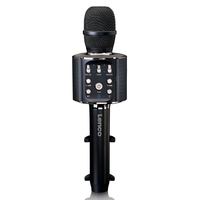 Lenco BMC-090 Black Karaoke microphone 8711902042105 Mikrofons